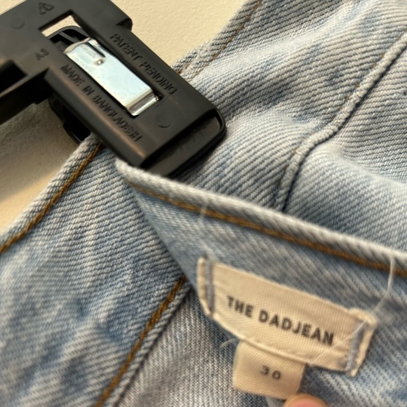 Madewell womens destroyed dad jeans in blue - Picture 13 of 13